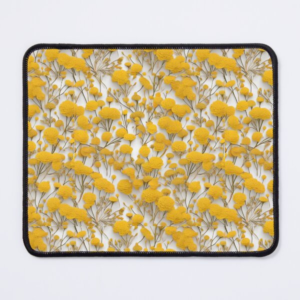 Item preview, Yellow Yarrow Pattern designed and sold by HOMETOWN86.