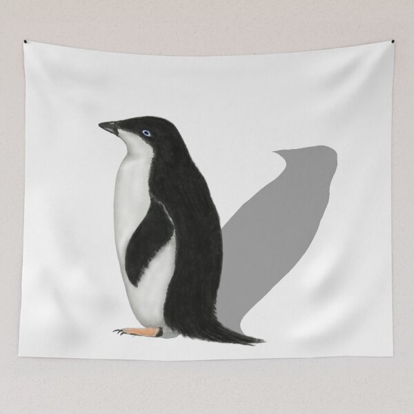 Item preview, Adelie Penguin with Shadow designed and sold by ArtAndBliss.