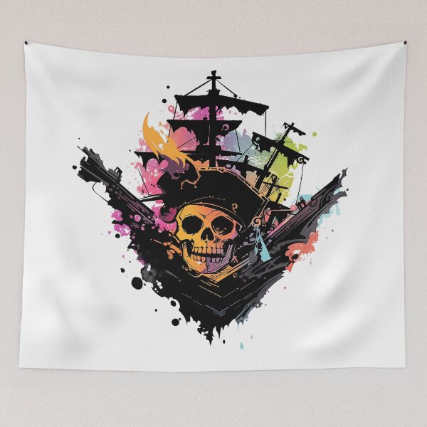 Item preview, pirate ship designed and sold by skateras.