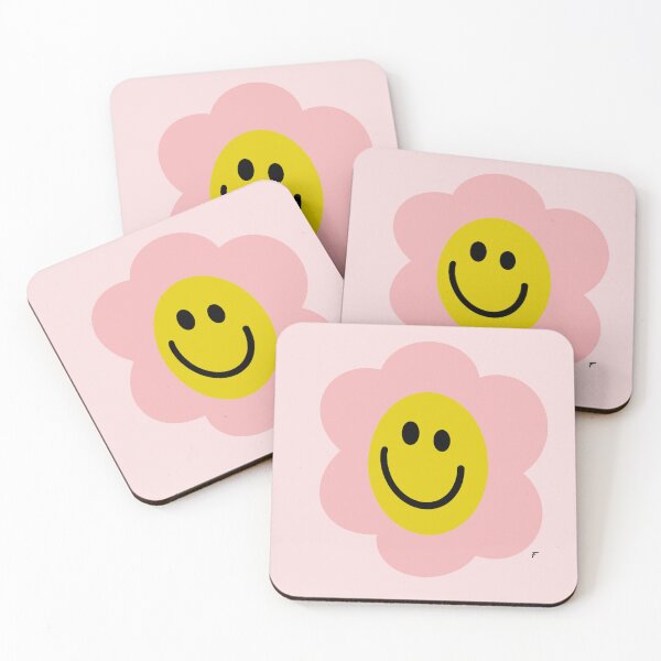 Item preview, Flower Face - Pink Background  designed and sold by The Abysmall.