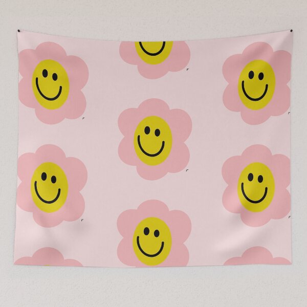 Item preview, Flower Face - Pink Background  designed and sold by The Abysmall.