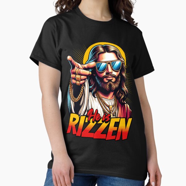 Vista previa del artículo con la obra «El es Rizzen», diseñado y vendido por Studio Bankai.