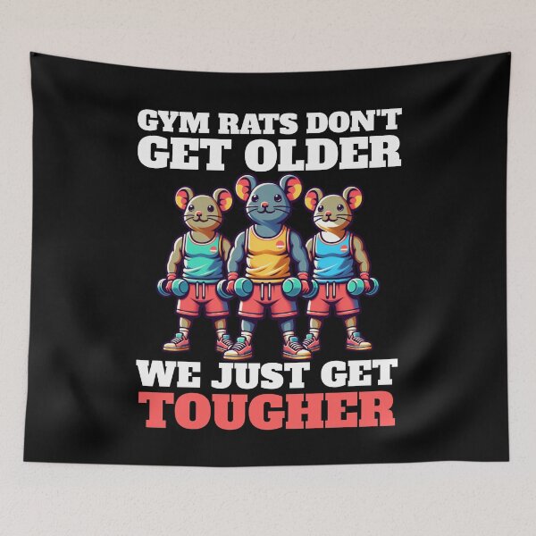 Item preview, Gym rats - workout designed and sold by EvergreenWhimsy.