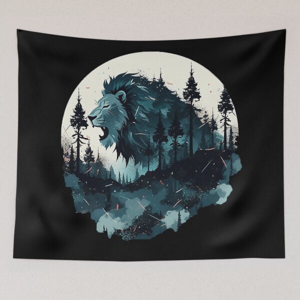 Item preview, lion head designed and sold by skateras.