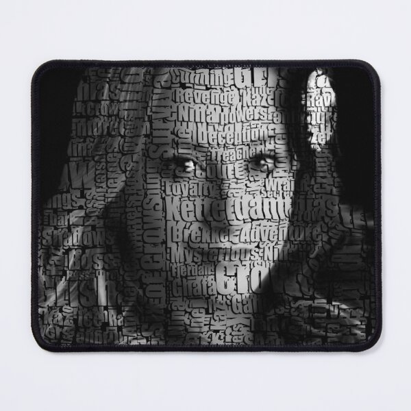 Item preview, Leigh Bardugo Wordcloud Portrait designed and sold by MistyPencil.
