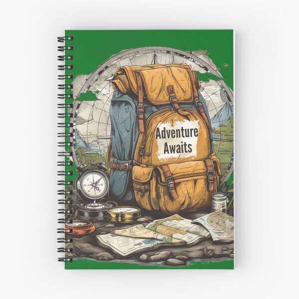 Item preview, Retro Adventure: 3D Travel Essentials Graphic designed and sold by Ace Apparel  Attire.