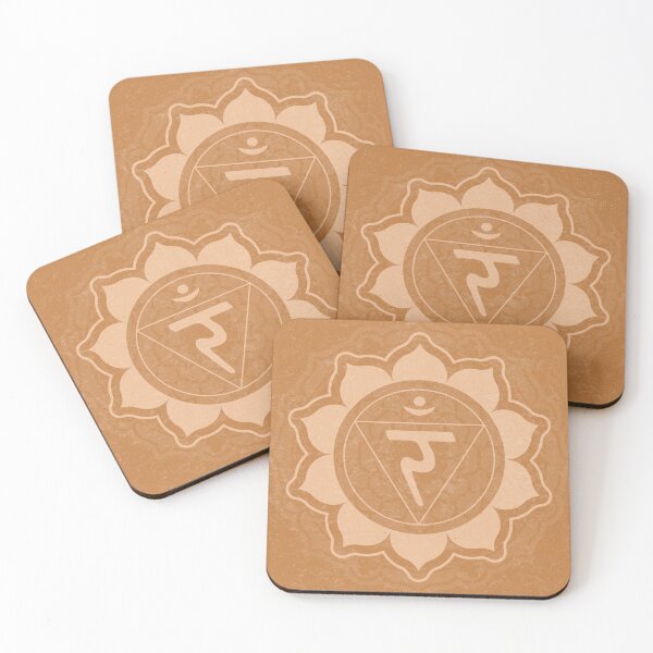 Item preview, Solar Plexus Chakra Mandala - Rust + Melon designed and sold by Irene Estelle.