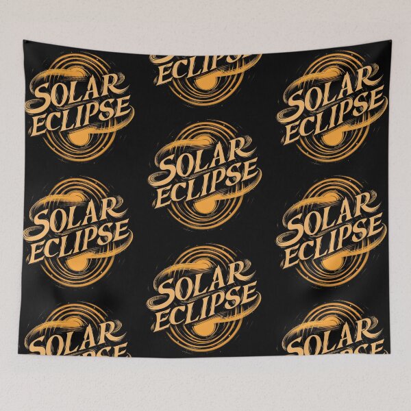 Item preview, Golden Solar Eclipse designed and sold by PlanetMarker.
