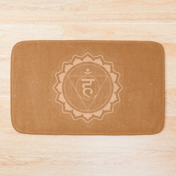 Item preview, Throat Chakra Mandala - Rust + Melon designed and sold by Irene Estelle.