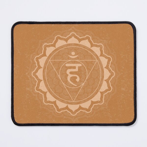 Item preview, Throat Chakra Mandala - Rust + Melon designed and sold by Irene Estelle.