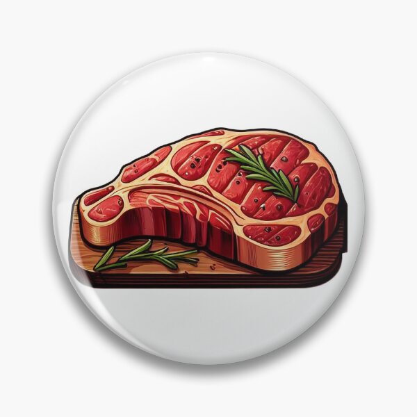 Item preview, Raw Aged Steak with Rosemary On Top designed and sold by nikkolaus.