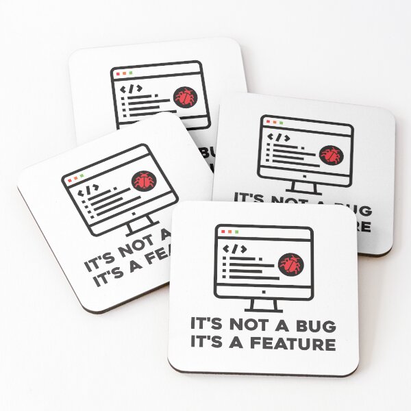 Item preview, It's not a bug it's a feature designed and sold by softwaretesting.