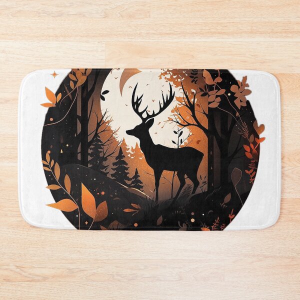 Item preview, deer in forest designed and sold by skateras.