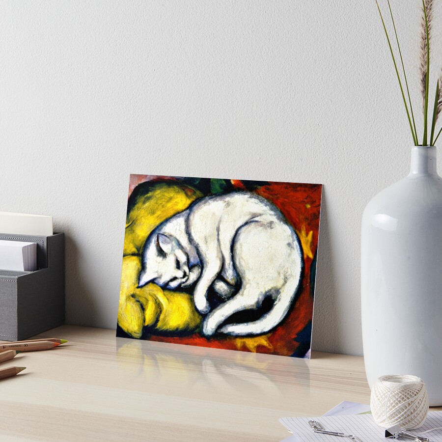 franz marc white cat franz marc white cat