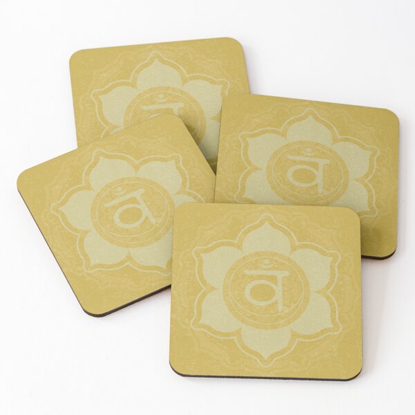 Item preview, Sacral Chakra Mandala - Saffron + Gold designed and sold by Irene Estelle.