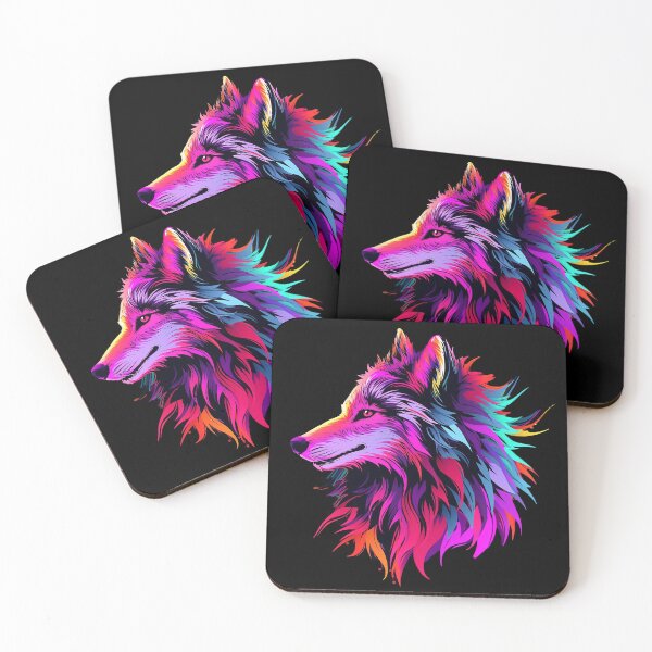 Item preview, wolf head wild animal designed and sold by skateras.