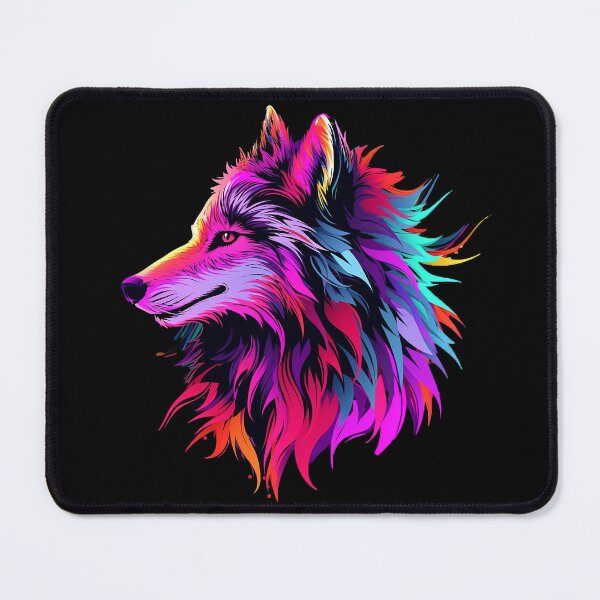 Item preview, wolf head wild animal designed and sold by skateras.