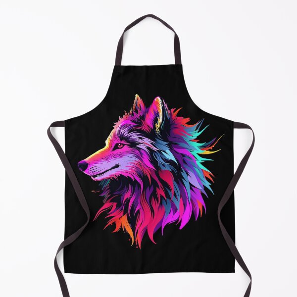 Item preview, wolf head wild animal designed and sold by skateras.