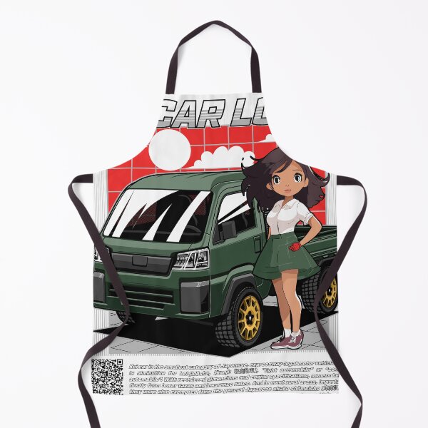 Artikelvorschau, Anime-Mädchen mit grünem Kei-Truck entworfen und verkauft von dipoernomo.