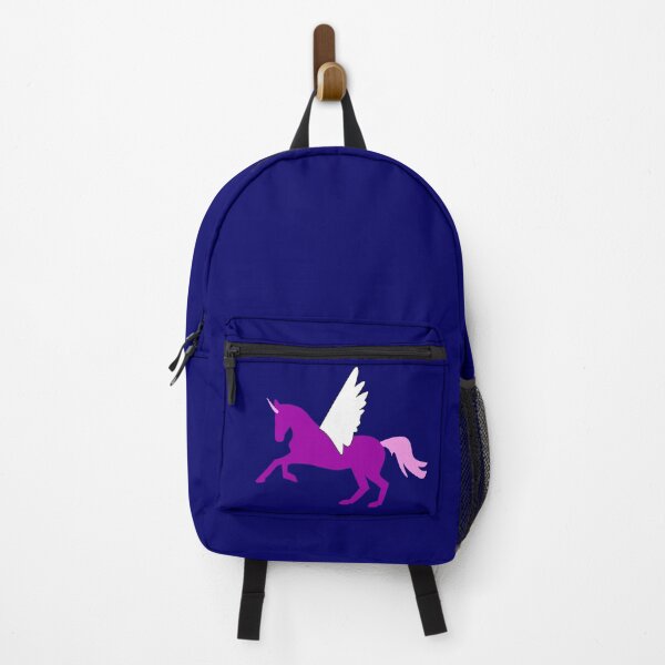 Item preview, Purple Unicorn, navy background designed and sold by Elizabeth's Music & Arts.
