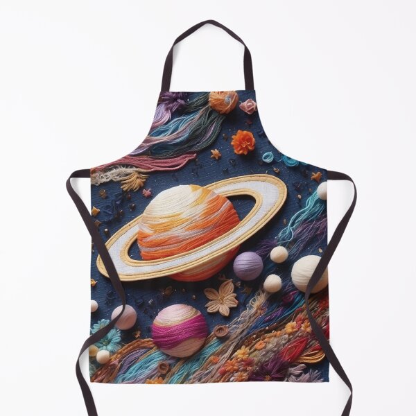 Item preview, Stitching the Stars: A Celestial Embroidery Showcase.Woolen Wonders: Crafting the Cosmos with Needle and Thread designed and sold by AdesignTEE.