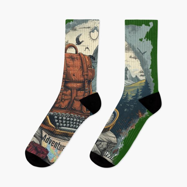 Item preview, Classic Journey: 3D Retro Travel Gear Illustration designed and sold by Ace Apparel  Attire.