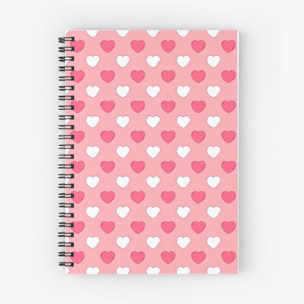 Item preview, Red and White Hearts Pattern designed and sold by Motogetsu.