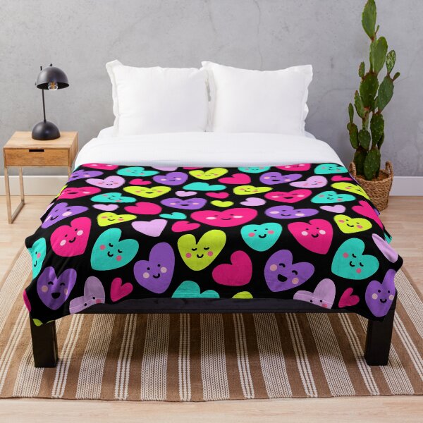 Item preview, Colorful Hearts Pattern designed and sold by Motogetsu.