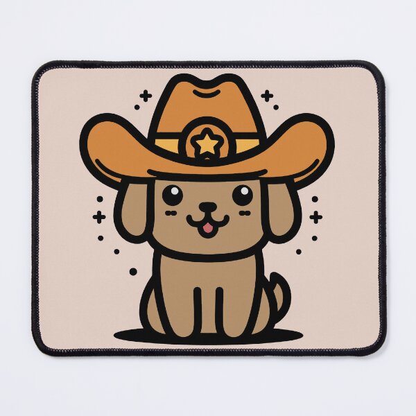 Item preview, Cowboy dog designed and sold by AdamMuranski.