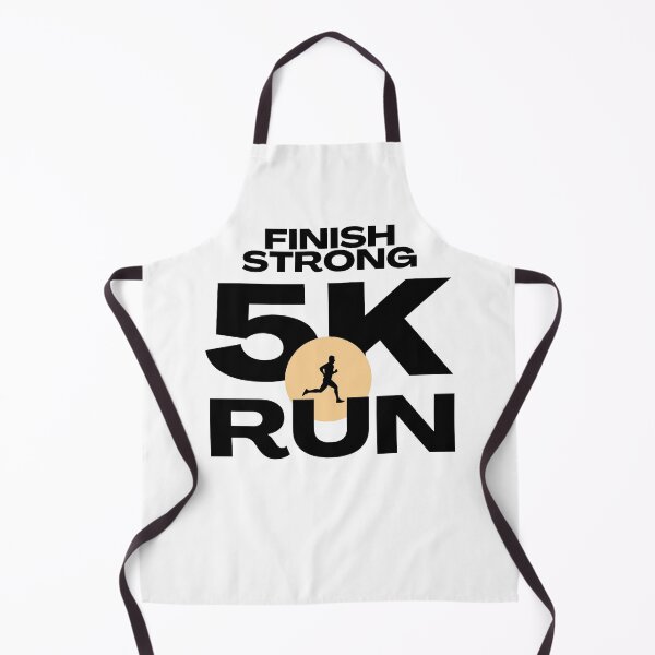 Item preview, Runner Finish Strong 5K Run Track Run designed and sold by PrintMystique.