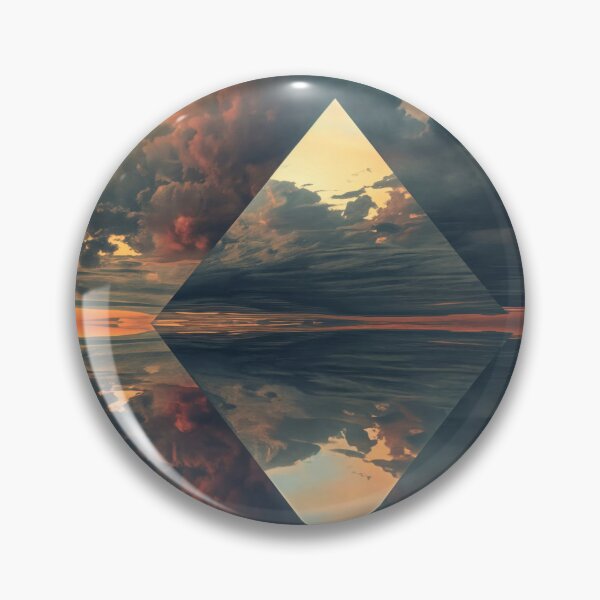 Item preview, Abstract Prism: Surreal Sunset Pyramid designed and sold by AM-Fine-Designs.