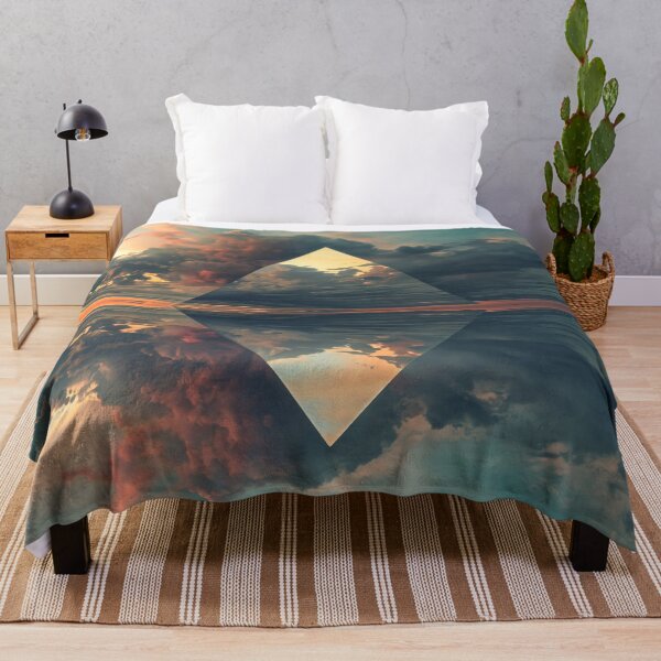 Item preview, Abstract Prism: Surreal Sunset Pyramid designed and sold by AM-Fine-Designs.