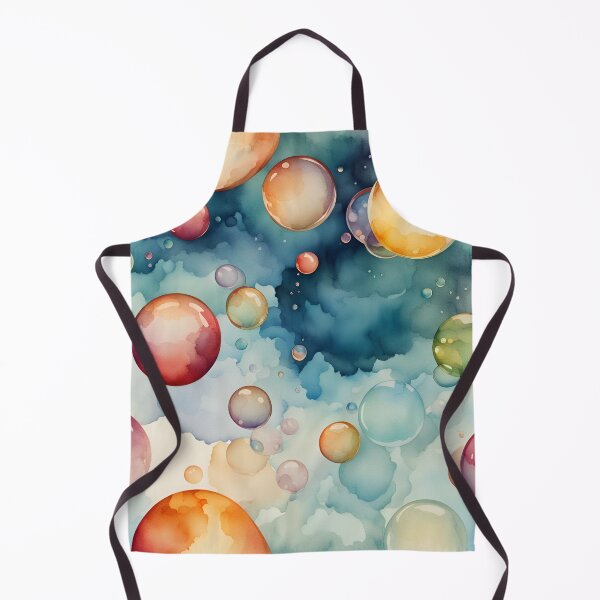Item preview, Soap Bubbles Watercolor Art designed and sold by Manitarka.