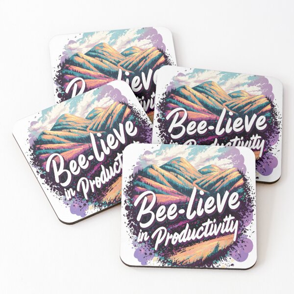 Item preview, Bee-lieve in productivity designed and sold by 4uoffers.