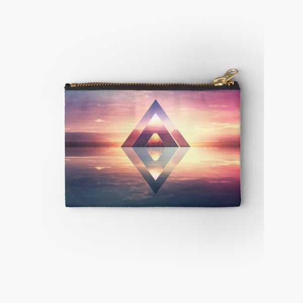 Item preview, Abstract Prism: Surreal Sunset Pyramid designed and sold by AM-Fine-Designs.