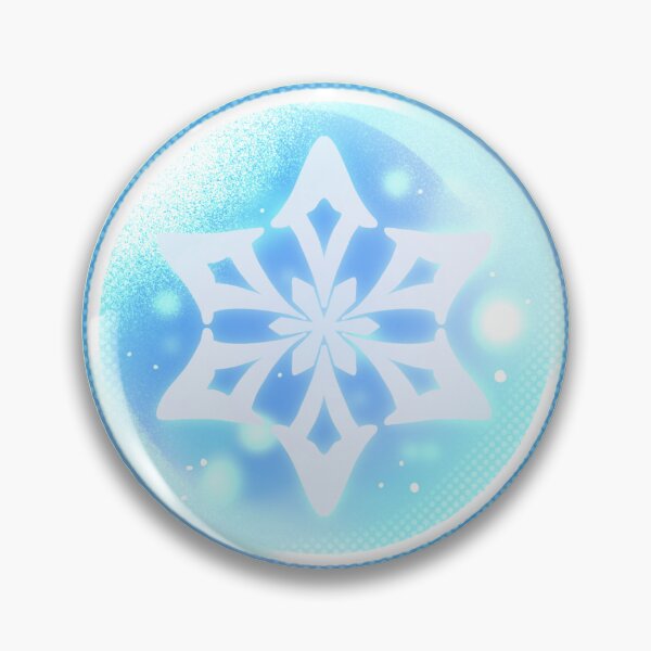 Item preview, genshin vision fanart: cryo designed and sold by daljoena.
