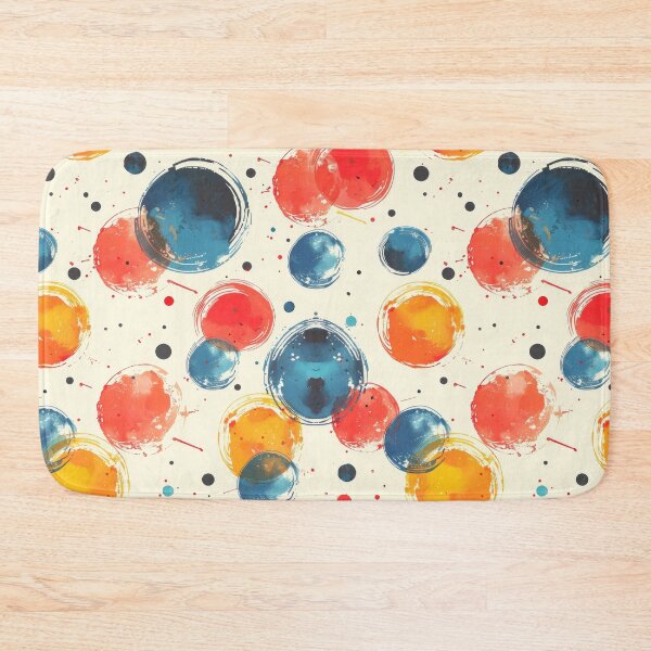 Item preview, Abstract Color Splatter and Circular Forms - colors designed and sold by PICbyFemke.