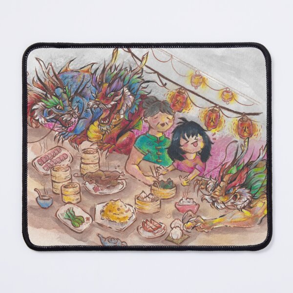 Item preview, dimsum and dragons designed and sold by interro-bang.