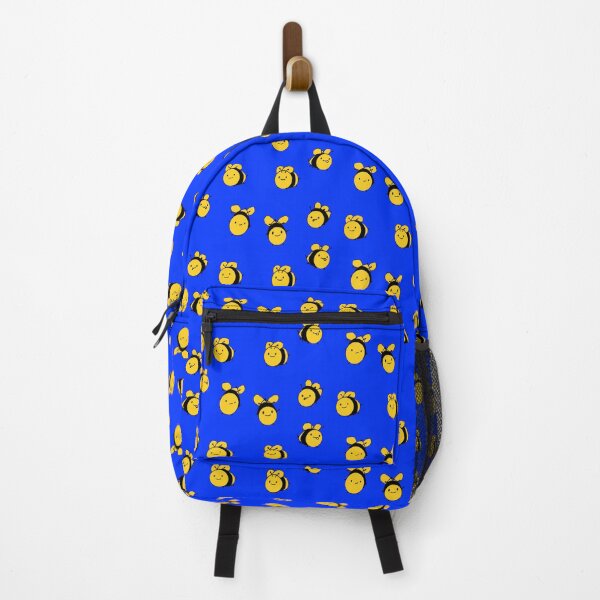 Item preview, Smiley Bees on Blue designed and sold by Elizabeth's Music & Arts.