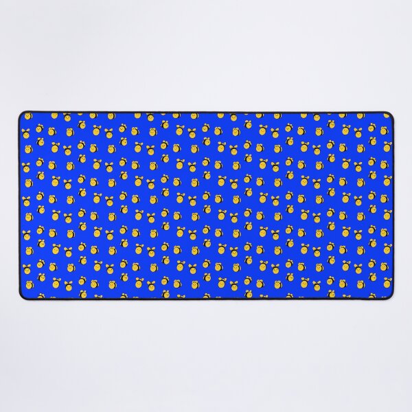 Item preview, Smiley Bees on Blue designed and sold by Elizabeth's Music & Arts.