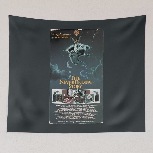 Item preview, The Neverending Story Vintage VHS Cover designed and sold by The Neverending Story.