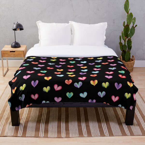 Item preview, Colorful Hearts Pattern designed and sold by Motogetsu.