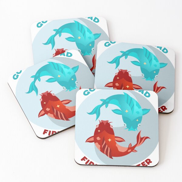 Item preview, Koi fish good and bad designed and sold by Atanu  Sanyal.