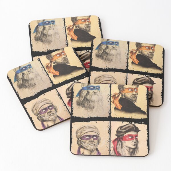 Item preview, Funny Italian Artists Turtles Art Lovers Gift Renaissance Ninja Artists for women men designed and sold by SirrelShearer.