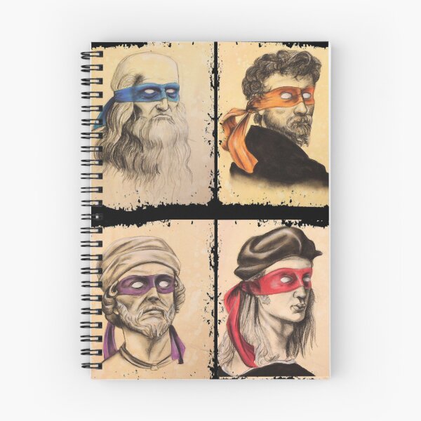 Item preview, Funny Italian Artists Turtles Art Lovers Gift Renaissance Ninja Artists for women men designed and sold by SirrelShearer.