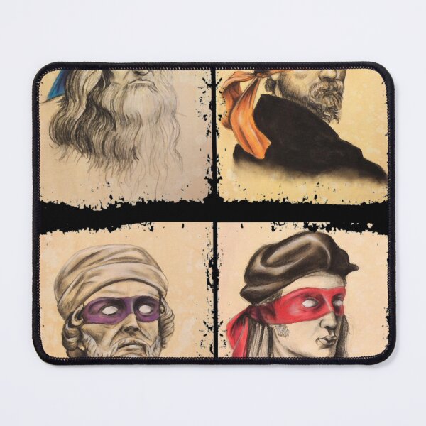 Item preview, Funny Italian Artists Turtles Art Lovers Gift Renaissance Ninja Artists for women men designed and sold by SirrelShearer.
