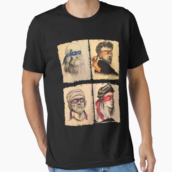 Item preview, Funny Italian Artists Turtles Art Lovers Gift Renaissance Ninja Artists for women men designed and sold by SirrelShearer.