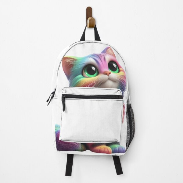 Item preview, Colorful Rainbow Cat Graphic T-Shirt designed and sold by ROYAL-STAR.