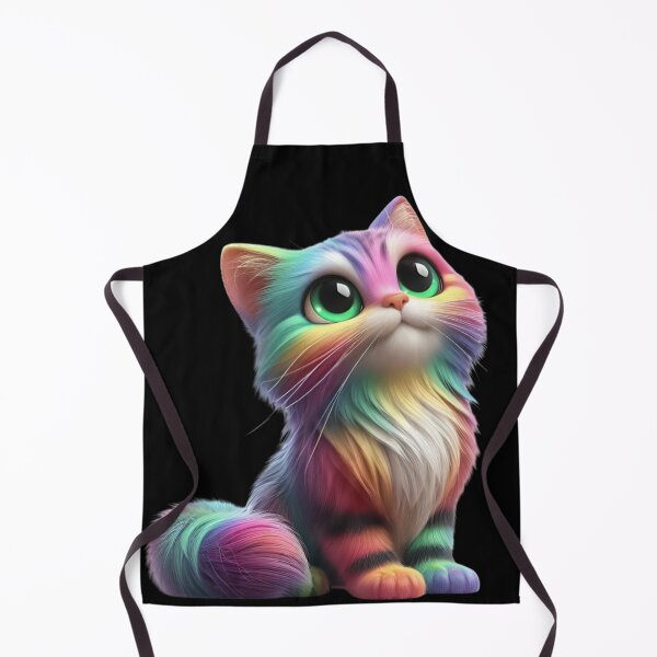 Item preview, Colorful Rainbow Cat Graphic T-Shirt designed and sold by ROYAL-STAR.