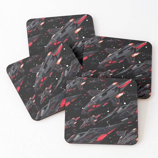 Item preview, Interstellar Spacecraft Fleet Pattern Design designed and sold by ImagineCorner.